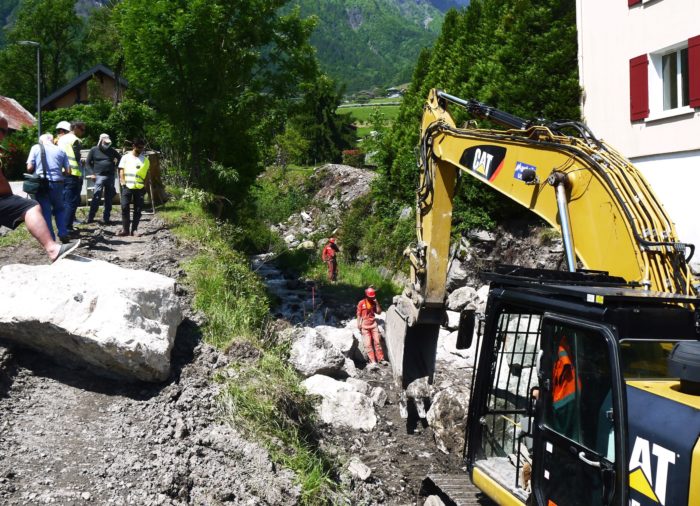 Confortement des berges du Nant Croex – Ugine