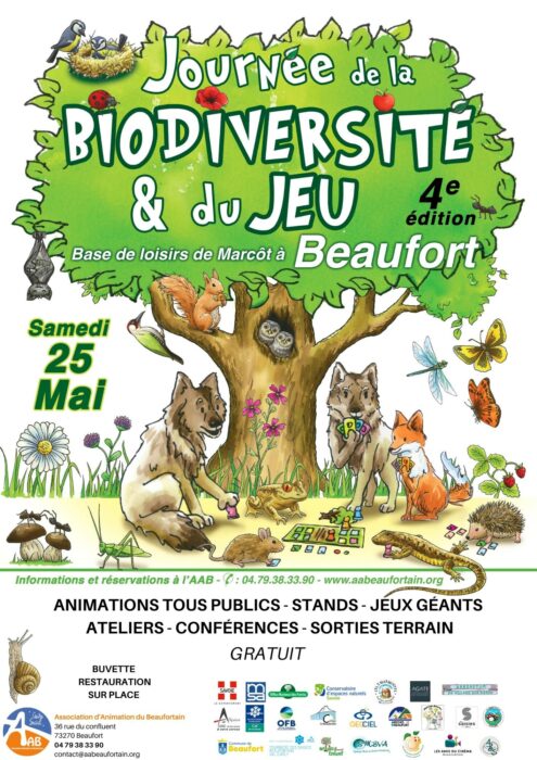 Journée de la biodiversité 24 et 25 mai à Beaufort